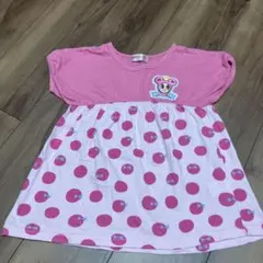 MINI-K ドット柄 Tシャツ 120cm チュニックのサムネイル