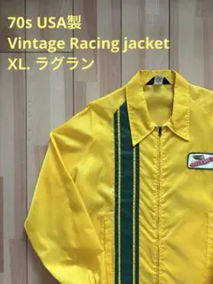 70s USA製 Vintage スウィングスター レーシングジャケットXL