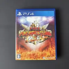PS4 ファイヤープロレスリングワールド 中古品