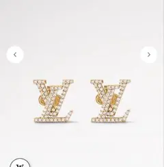 人気✨ ルイヴィトン M00986 ピアス ロゴ ピンクゴールド 2037 - メルカリ