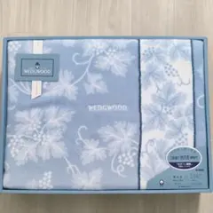WEDGWOOD ウェッジウッド 綿毛布 140×200cm 西川産業 シミありのサムネイル