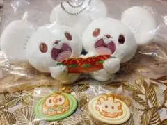 ポケピース一番くじ　F賞ワッカネズミぬいぐるみ(おまけI賞モクローとマホミル)