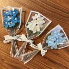 モールフラワー　花束　枯れない花　贈り物やインテリアにも♡