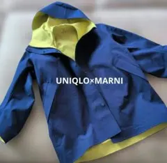 美品　ユニクロ マルニ　MARNI ブロックテックハーフコート レインコート
