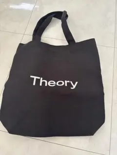 セオリー　Theory ノベルティエコバッグ　トートバッグ　黒