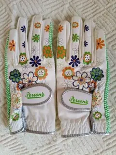 Person's レディースゴルフグローブ両手 Lサイズ21