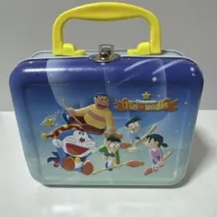 グリコ ドラえもん バッグ型缶ケース 昭和レトロ 赤 - メルカリ