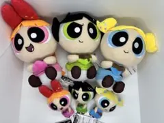パワーパフガールズ ラージぬいぐるみ BIGぬいぐるみ 3点セット