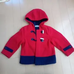 ファミリア　フリース　コート　120cm 中古品