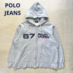 【レア】 POLO JEANS ポロジーンズ　ジップアップ　パーカー フルジップ