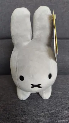 ブルーナアニマル　ぬいぐるみ　うさぎ　グレー　ミッフィー