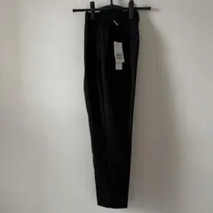 洗えるクロップドストレッチテーパードパンツSサイズ