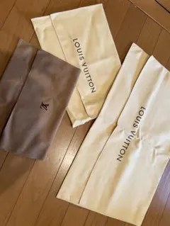 LOUIS VUITTON ショップ袋 3枚セット　カバン保護袋