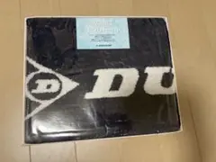 DUNLOP ロゴ入りフェイスタオル ネイビー 約40cm x 80cm