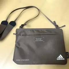 美品 adidas アディダス サコッシュ