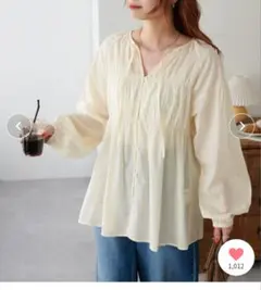 セール　ディスコート　ブラウス　コットン