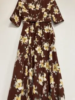 REDYAZEL レディアゼル　花柄ロングワンピース　M タグつき　個性的