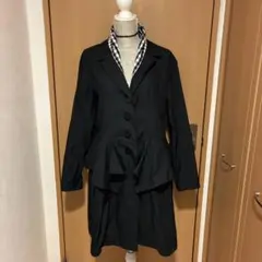 新品❤️センソユニコ t.b コート 黒 サイズ40のサムネイル
