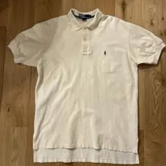 Polo by Ralph Lauren アイボリーポロシャツ M