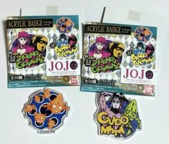 【未使用】 ジョジョの奇妙な冒険　第5部 黄金の風　アクリルバッジ　ミスタ