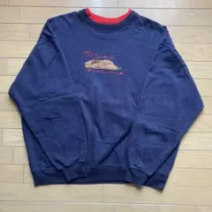 古着 M&C sportswear ヴィンテージスウェット いぬ　鼻がハート