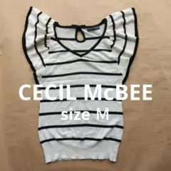 CECIL McBEE(セシルマクビー)　サマーニット　Mのサムネイル