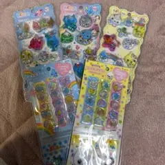 しずくちゃん ボンボンドロップシール ウォーター　おはじき　シール