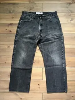 Levi's 505 レギュラーフィット デニムパンツ W36 L29 ブラック
