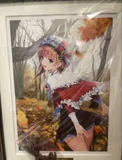 セル画・原画　付属品付)岸田メル 直筆サイン入りB2複製原画 A 2025年最新】岸田メル 複製原画の人気アイテム - メルカリ