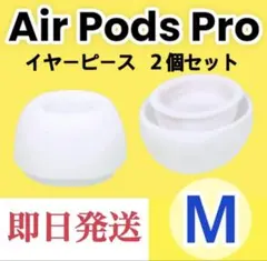 Air Pods Pro イヤーピース Mサイズ 2個セット イヤーチップ 4a