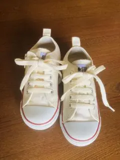 CONVERSE ALL STAR アイボリー スニーカー　１７センチ