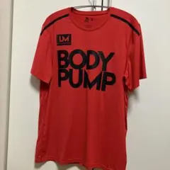 reebok レスミルズ BODYPUMP Tシャツ