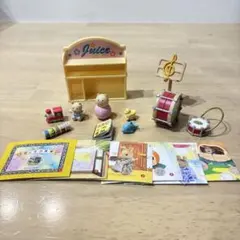 シルバニアファミリー　森のマーケット　楽器　小物　まとめ売り　シルバニア