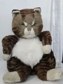 ジョリーマンマ 昭和レトロ オリエンタルトーイ ぬいぐるみ 眠り猫