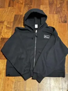 Nike x Stussy Washed Fleece Hoodie Black