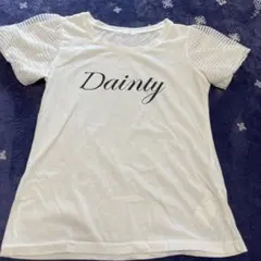 DIP DROPS 英字のプリントカットソーTシャツのサムネイル
