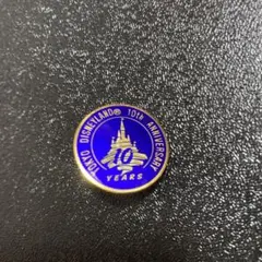 東京ディズニーランド TDL 10周年記念 ピンバッジ　ピンズ　限定　ディズニー