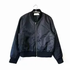 MA-1 ジャケット ショコラフィネローブ【F】レディース ブラック アウター