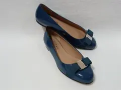 フェラガモ VARA ヒール3cm サイズ: 6 1/2 (約24-24.5) - メルカリ