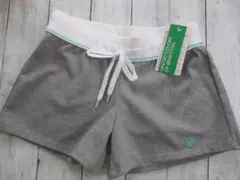 ベネトン ボードショーツ LL グレー ジャージニット素材