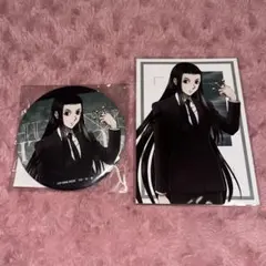 HUNTER×HUNTER アニメイトフェア 100mm缶バッジ イルミ スーツ