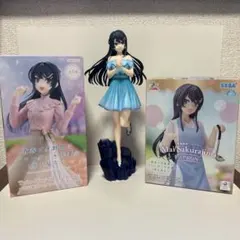 青ブタ　桜島麻依　フィギュア　3体セット