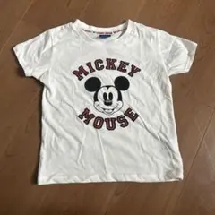 Disney ミッキーマウス Tシャツ 130cm ホワイトのサムネイル