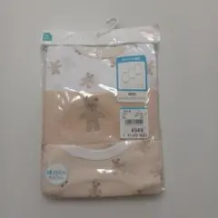 クマ柄ノースリーブシャツ肌着3枚セット 70