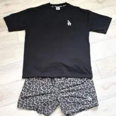 NBA LAロゴ ブラック TシャツセットアップSALE