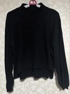 PAGEBOY ページボーイ / ハイネックボリュームニット ブラック