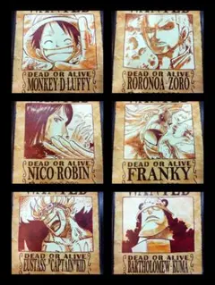 ONEPIECE　ワンピース展　手配書ポスター　まとめ売り