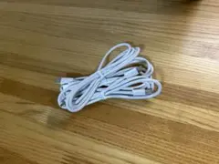 ホワイト USB-C ケーブル　3本セット