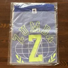 新品未使用　ZUMBATシャツ ブルーのサムネイル