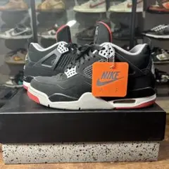 美品！最安値！27cm Nike Air Jordan 4 Bred ブレッド
